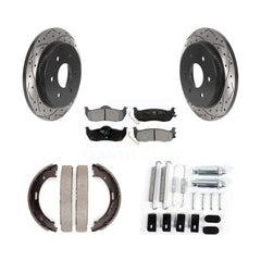 Transit Auto KDS-101557 Disc Brake Kit for 2004-2014 Nissan Armada, INFINITI QX56, Nissan TITAN - Rear