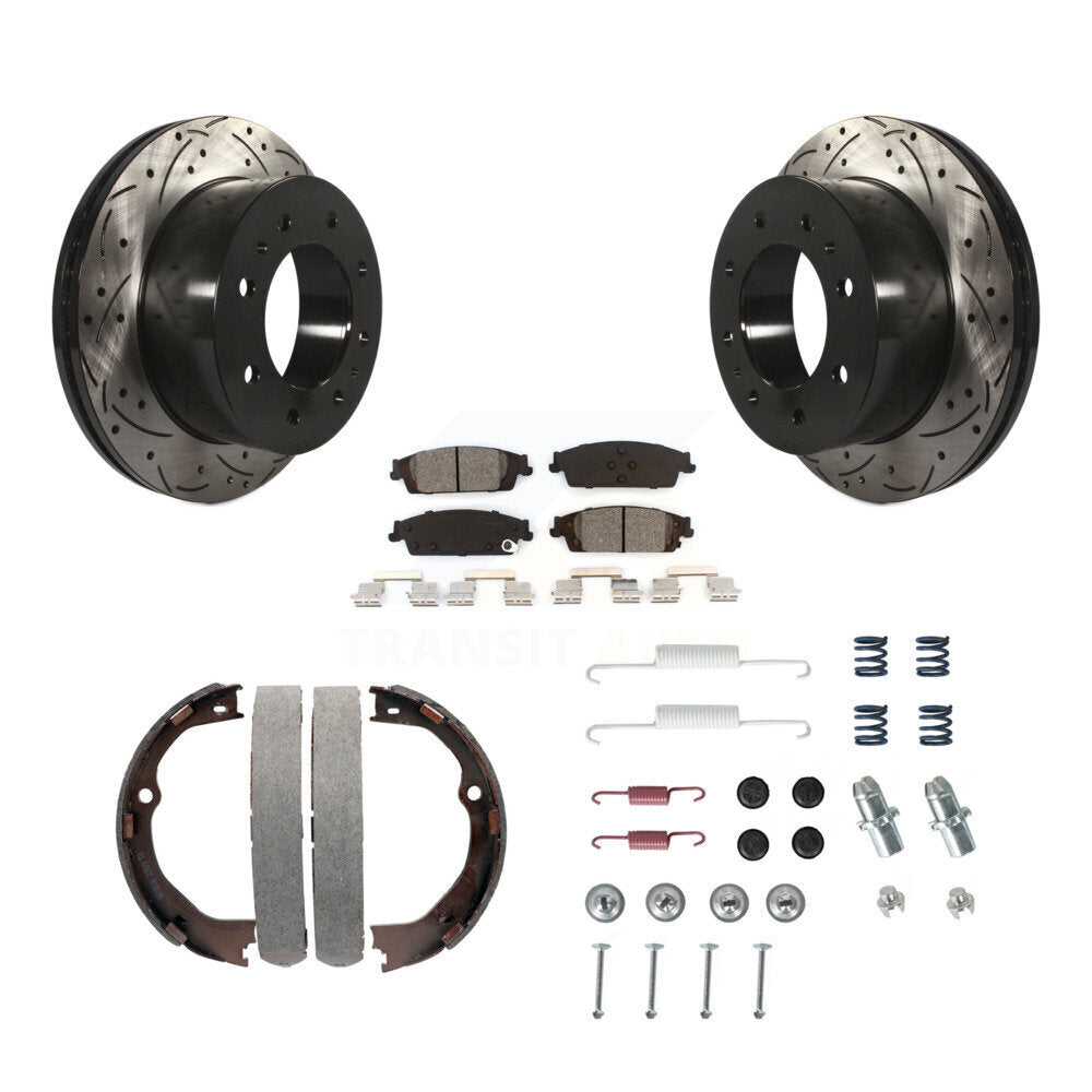 Transit Auto KDS-101560 Disc Brake Kit for 2017-2019 Chevrolet Suburban - Rear