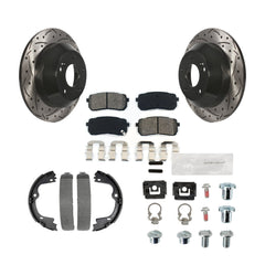 Transit Auto KDS-101561 Disc Brake Kit for 2015-2021 Kia Sedona - Rear