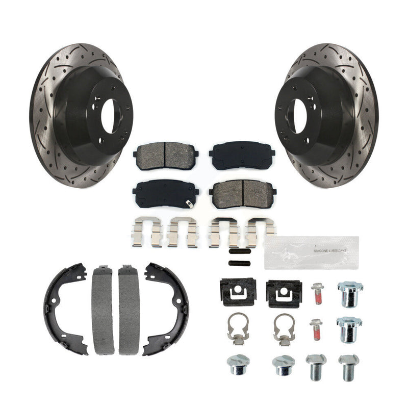 Transit Auto KDS-101561 Disc Brake Kit for 2015-2021 Kia Sedona - Rear