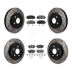 Transit Auto KDS-101567 Disc Brake Kit for 2020-2022 Toyota Corolla - Front and Rear