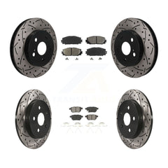 Transit Auto KDS-101568 Disc Brake Kit for 2016-2022 Toyota Corolla, Toyota Prius AWD-e and More - Front and Rear
