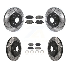 Transit Auto KDS-101571 Disc Brake Kit for 2021-2022 Chevrolet Camaro - Front and Rear