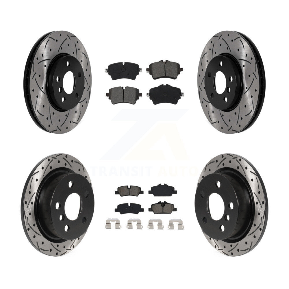 Transit Auto KDS-101572 Disc Brake Kit for 2022 Mini Cooper - Front and Rear