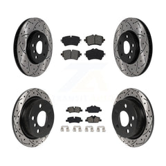 Transit Auto KDS-101572 Disc Brake Kit for 2022 Mini Cooper - Front and Rear