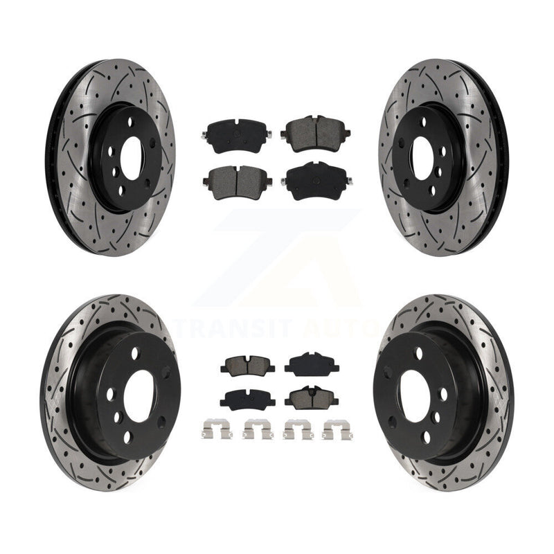 Transit Auto KDS-101572 Disc Brake Kit for 2022 Mini Cooper - Front and Rear