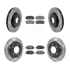 Transit Auto KDS-101576 Disc Brake Kit for 2021-2024 Hyundai Elantra - Front and Rear