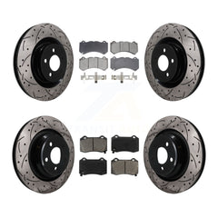 Transit Auto KDS-101577 Disc Brake Kit for 2015-2021 Dodge Charger, Dodge Challenger - Front and Rear