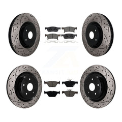 Transit Auto KDS-101583 Disc Brake Kit for 2019-2024 Subaru Ascent - Front and Rear