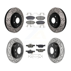 Transit Auto KDS-101584 Disc Brake Kit for 2019-2023 Mazda 3, Mazda 3 Sport - Front and Rear