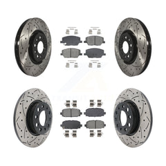 Transit Auto KDS-101588 Disc Brake Kit for 2023 Jeep Compass - Front and Rear
