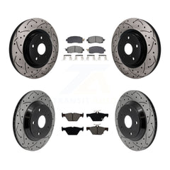 Transit Auto KDS-101589 Disc Brake Kit for 2019-2024 Subaru Crosstrek, Subaru Forester - Front and Rear