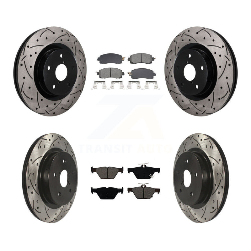 Transit Auto KDS-101591 Disc Brake Kit for 2020-2024 Subaru WRX, Subaru Legacy, Subaru Outback - Front and Rear