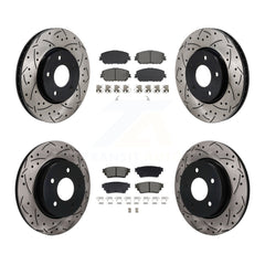 Transit Auto KDS-101596 Disc Brake Kit for 2022-2023 Nissan Rogue - Front and Rear