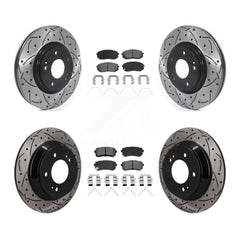Transit Auto KDS-101598 Disc Brake Kit for 2018-2021 Hyundai Kona - Front and Rear