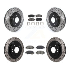 Transit Auto KDS-101599 Disc Brake Kit for 2021-2024 Kia Seltos - Front and Rear