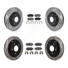 Transit Auto KDS-101601 Disc Brake Kit for 2022-2023 Hyundai Kona - Front and Rear