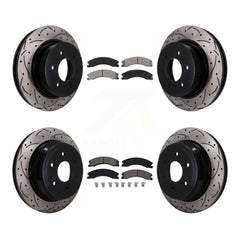 Transit Auto KDS-101608 Disc Brake Kit for 2016-2024 Nissan TITAN XD - Front and Rear