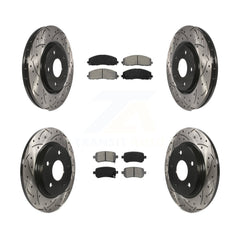 Transit Auto KDS-101614 Disc Brake Kit for 2009-2011 Volkswagen Routan - Front and Rear