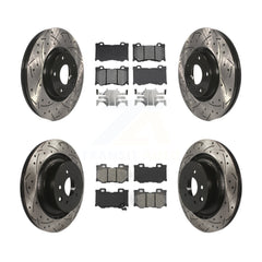 Transit Auto KDS-101616 Disc Brake Kit for 2009-2013 INFINITI G37 - Front and Rear