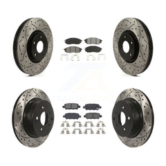 Transit Auto KDS-101617 Disc Brake Kit for 2009-2013 INFINITI G37 - Front and Rear
