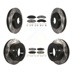 Transit Auto KDS-101618 Disc Brake Kit for 2011 Chevrolet Silverado 1500 - Front and Rear