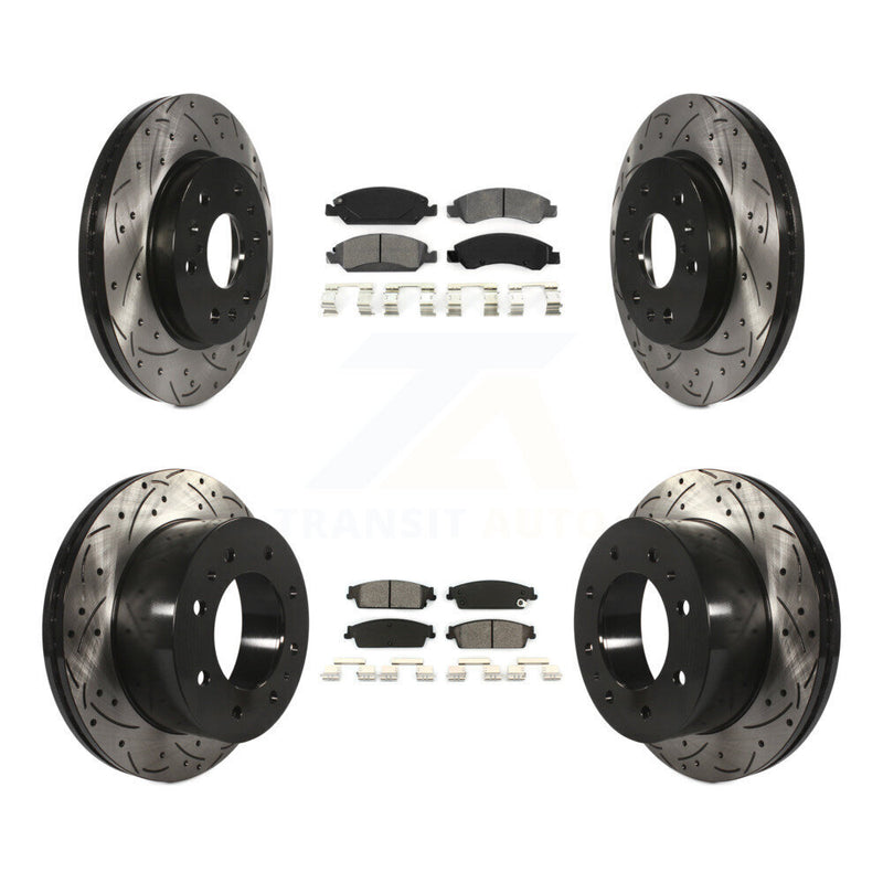 Transit Auto KDS-101618 Disc Brake Kit for 2011 Chevrolet Silverado 1500 - Front and Rear
