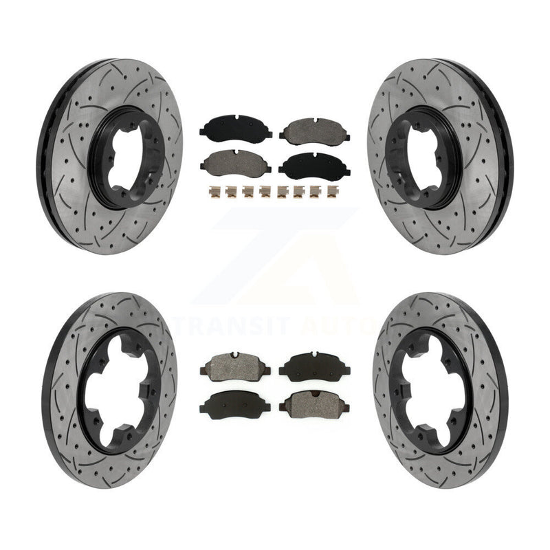 Transit Auto KDS-101619 Disc Brake Kit for 2015-2019 Ford Transit-150, Ford Transit-250, Ford Transit-350 - Front and Rear