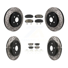 Transit Auto KDS-101622 Disc Brake Kit for 2019 Toyota Prius Prime - Front and Rear
