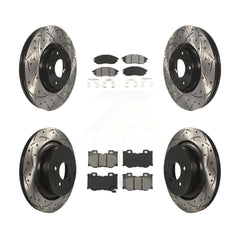 Transit Auto KDS-101623 Disc Brake Kit for 2011-2019 INFINITI Q70L, INFINITI Q70 and More - Front and Rear