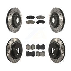 Transit Auto KDS-101624 Disc Brake Kit for 2014-2024 INFINITI Q60, INFINITI Q50 - Front and Rear