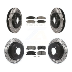 Transit Auto KDS-101631 Disc Brake Kit for 2008-2009 Dodge Caliber - Front and Rear