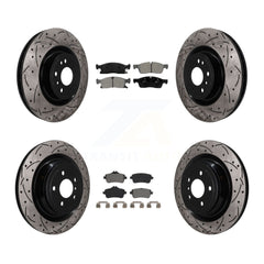 Transit Auto KDS-101636 Disc Brake Kit for 2013-2019 Mercedes-Benz GLS450, Mercedes-Benz GL450, Mercedes-Benz GL350 - Front and Rear