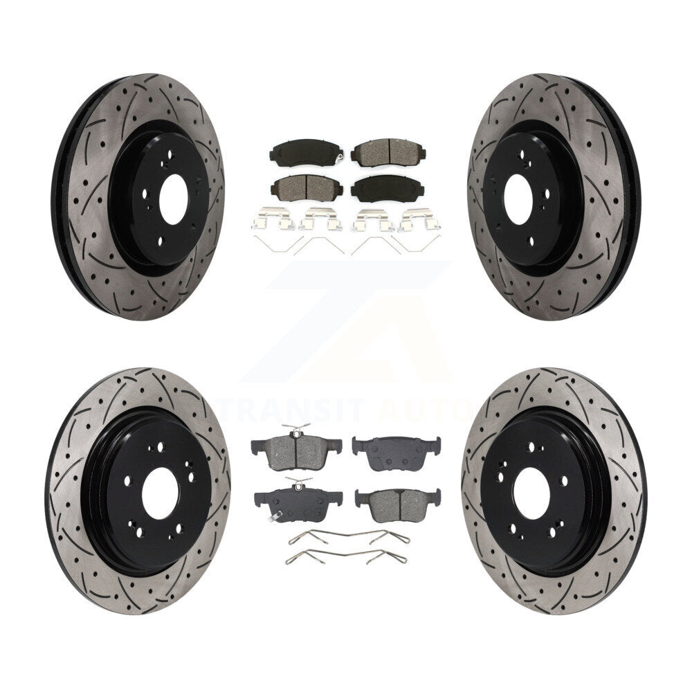 Transit Auto KDS-101639 Disc Brake Kit for 2022-2024 Acura RDX - Front and Rear