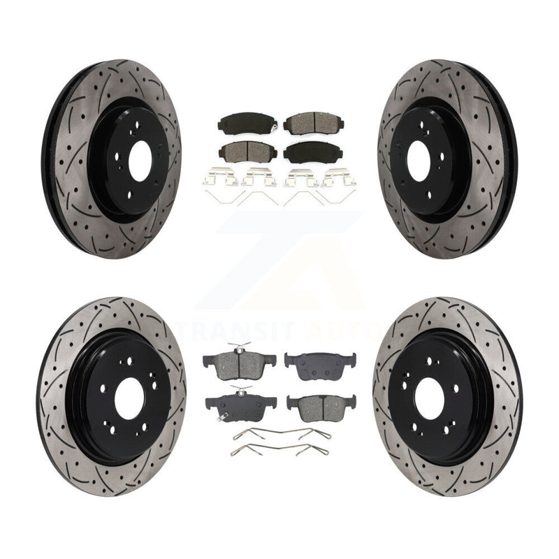 Transit Auto KDS-101639 Disc Brake Kit for 2022-2024 Acura RDX - Front and Rear