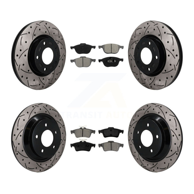 Transit Auto KDS-101642 Disc Brake Kit for 2006-2017 Mazda 5 - Front and Rear