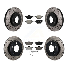 Transit Auto KDS-101644 Disc Brake Kit for 2004-2005 Mazda 3 - Front and Rear