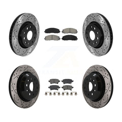 Transit Auto KDS-101647 Disc Brake Kit for 2020-2023 Jeep Gladiator - Front and Rear