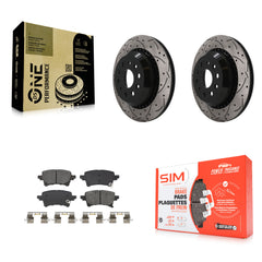 Transit Auto KDS-101652 Disc Brake Kit for 2020-2023 Jeep Wrangler, Jeep Gladiator - Rear