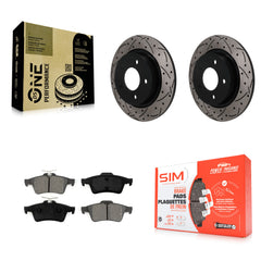 Transit Auto KDS-101654 Disc Brake Kit for 2004-2013 Mazda 3 Sport, Mazda 3 - Rear