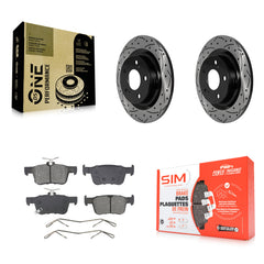 Transit Auto KDS-101660 Disc Brake Kit for 2024 Acura Integra - Rear