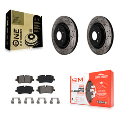 Transit Auto KDS-101670 Disc Brake Kit for 2014-2024 Land Rover Discovery, Land Rover Range Rover, Land Rover Range Rover Sport - Rear