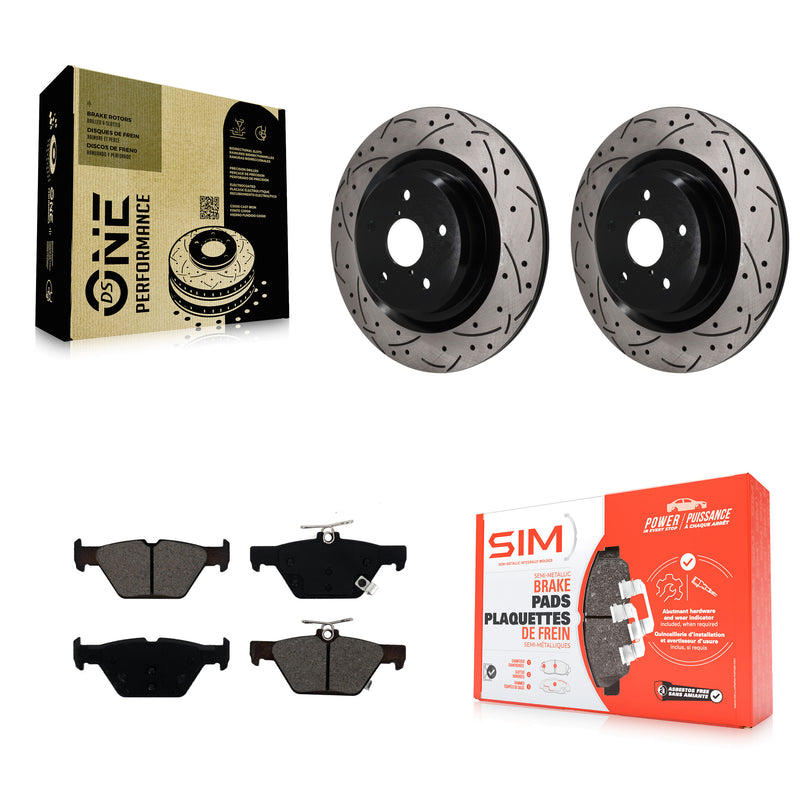Transit Auto KDS-101674 Disc Brake Kit for 2019-2024 Subaru Ascent - Rear