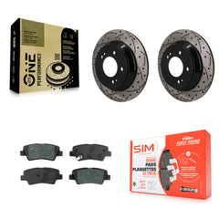 Transit Auto KDS-101681 Disc Brake Kit for 2020-2022 Kia Soul - Rear
