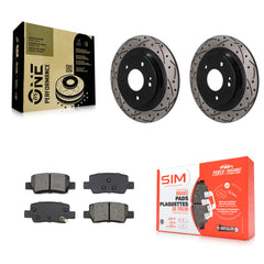 Transit Auto KDS-101682 Disc Brake Kit for 2021-2024 Kia Seltos - Rear