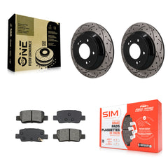 Transit Auto KDS-101683 Disc Brake Kit for 2021-2024 Kia Seltos - Rear