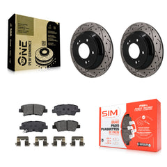 Transit Auto KDS-101685 Disc Brake Kit for 2022-2023 Hyundai Kona - Rear
