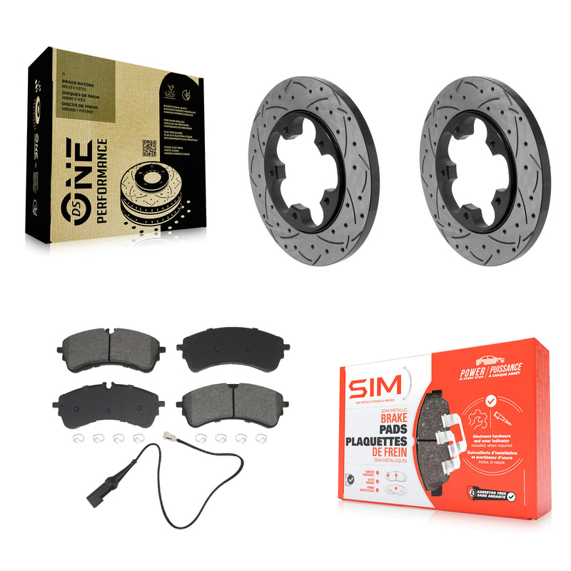 Transit Auto KDS-101688 Disc Brake Kit for 2020-2023 Ford Transit-350, Ford Transit-150, Ford Transit-250 - Rear