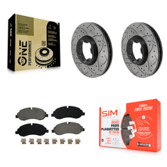 Transit Auto KDS-101704 Disc Brake Kit for 2015-2019 Ford Transit-150, Ford Transit-250, Ford Transit-350 - Front