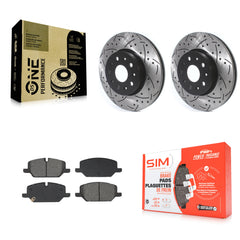 Transit Auto KDS-101738 Disc Brake Kit for 2021-2022 Chevrolet Camaro - Front